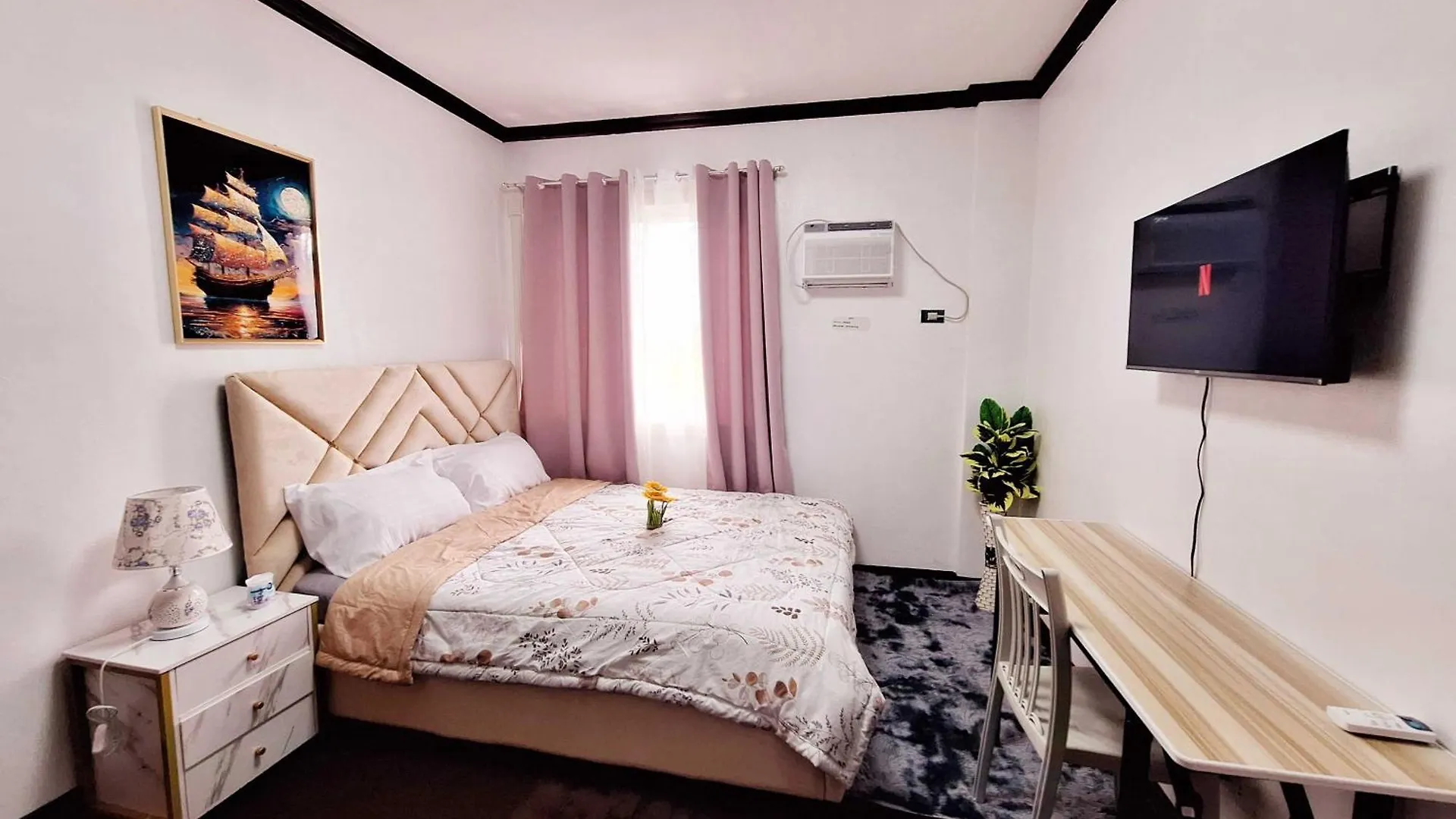 Vendégház Ea3 Affordable Apartment Room Transient House Near Sm Ecoland, Davao Coastal Road And Ecoland Bus Terminal